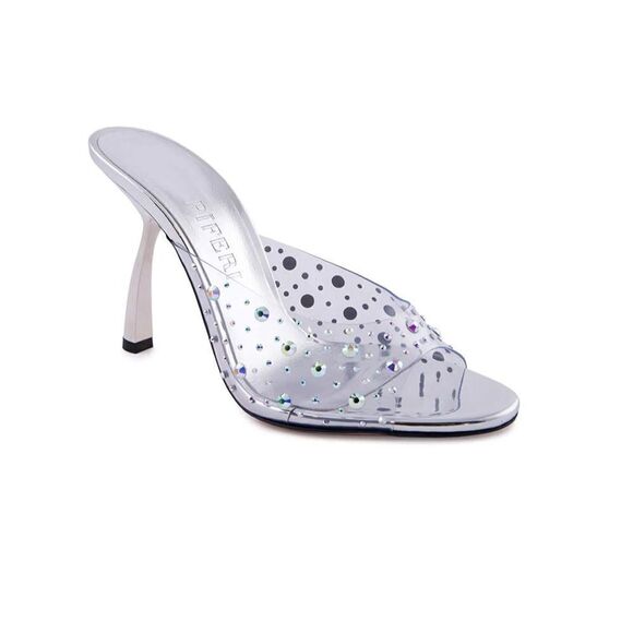 Piferi 115MM Crystal-Embellished Mules size 41 - Picture 1 of 16